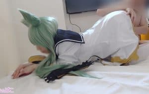 FC2-PPV-754864 アズレン明石にゃんのおま○こに白濁潤滑液でたっぷり整備してきました！【個人撮影・無】